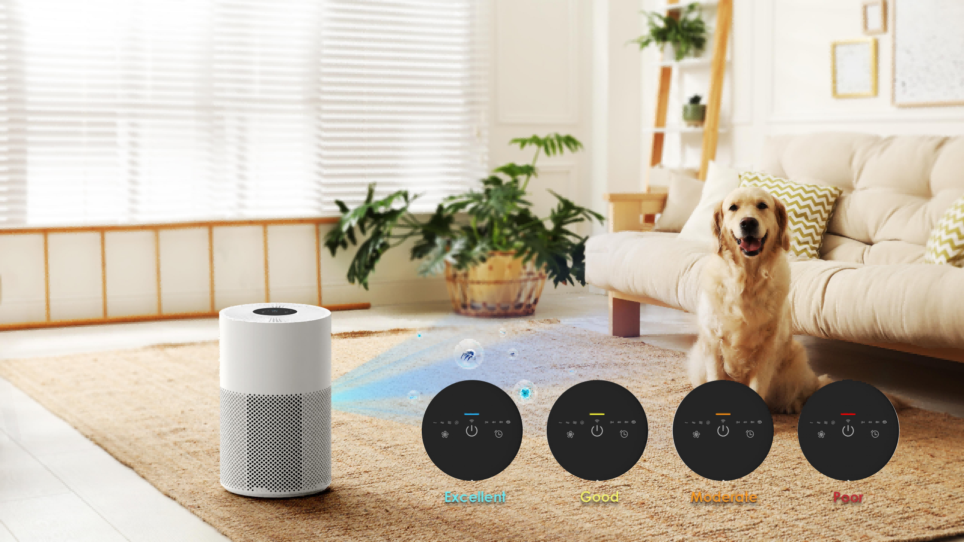 Air-Purifier-Cleaner-Manufacturing-H13-HEPA-Office-Purifier-with-Sensor
