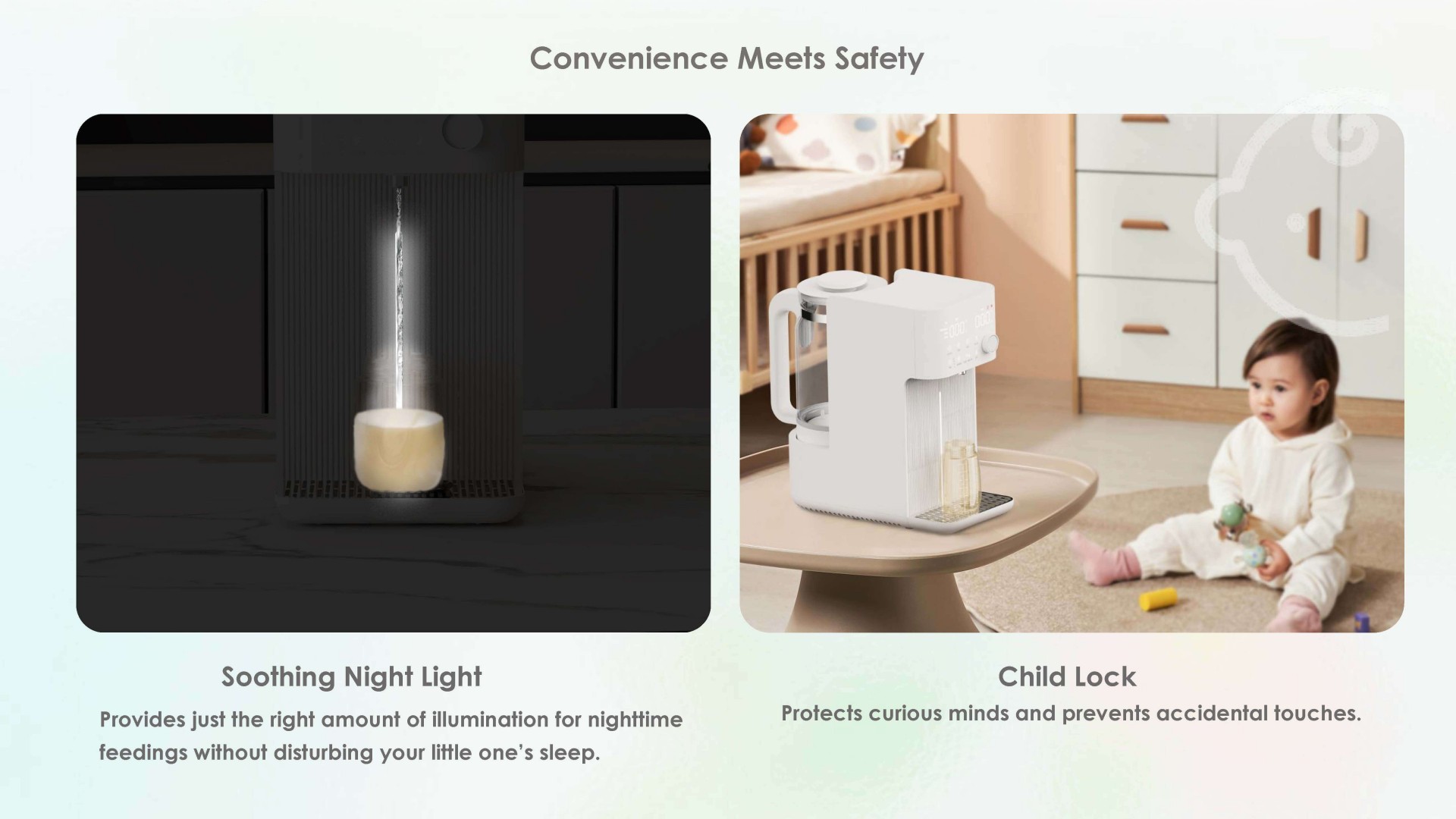 Baby Water Warmer with 4 Volume Dispense Water Dispenser Water Boiler Electric Kettle with Auto Shutoff AP-BIW02