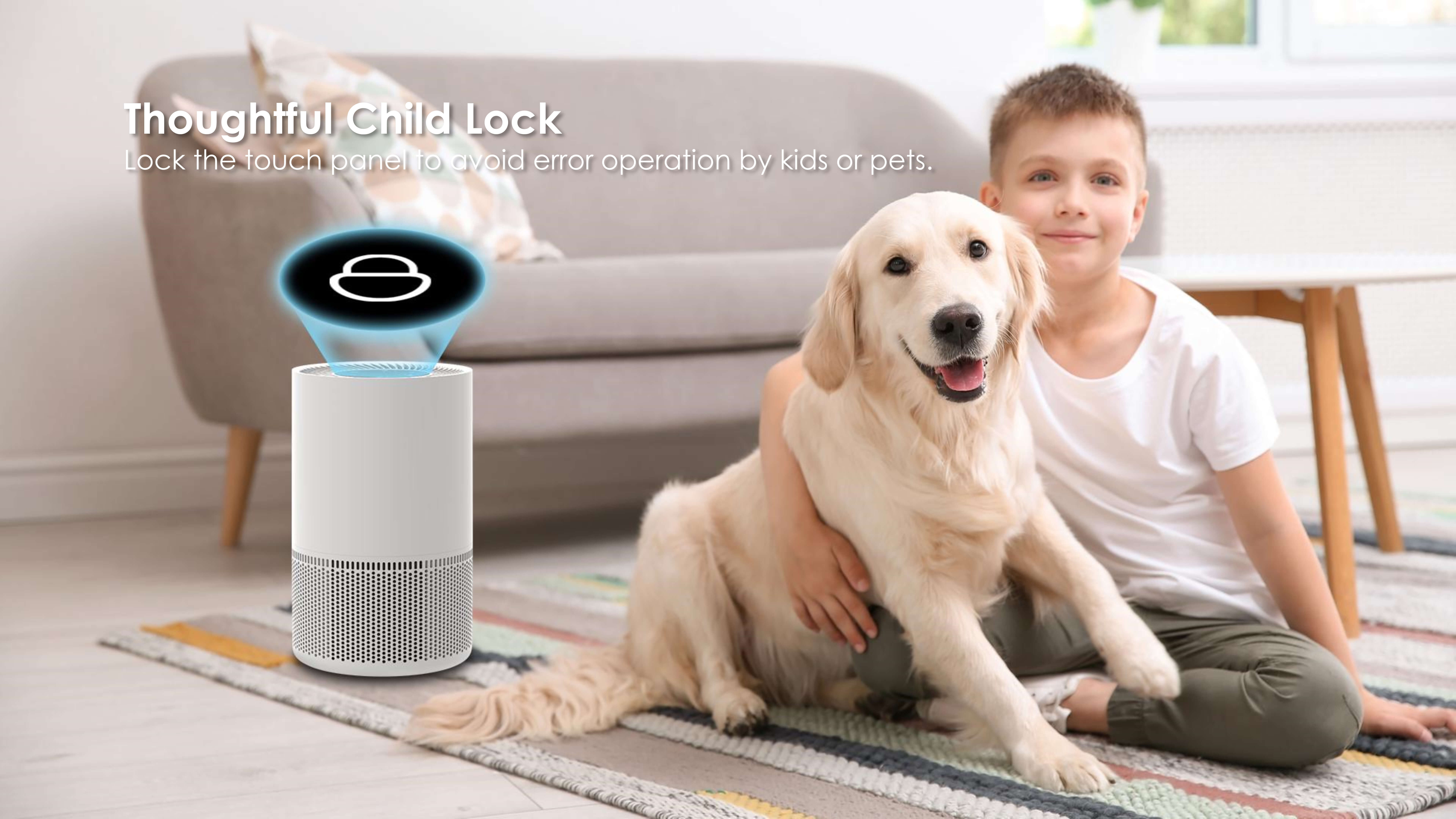 Best Air Purifier Manufacturer HEPA Air Cleaner for Home Office Smoke Dust Pollen AP-S0620L