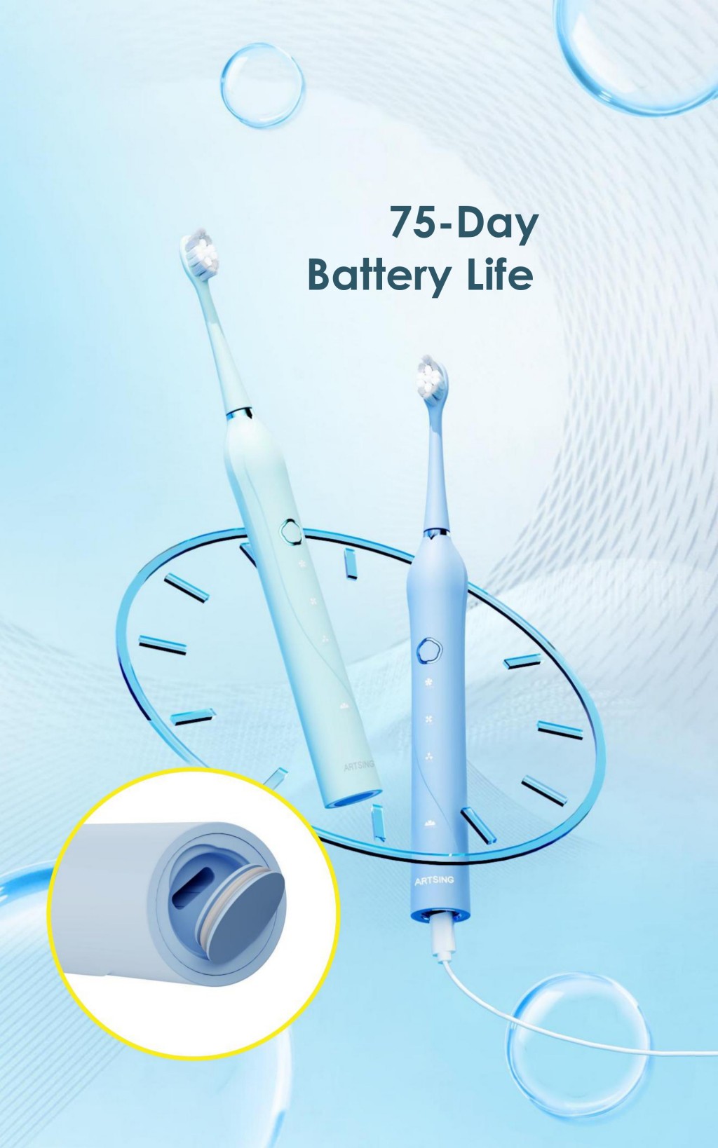 China Sonic Toothbrush Factory, Adaptive Cleaning Modes, Plaque Removal, Gum Care