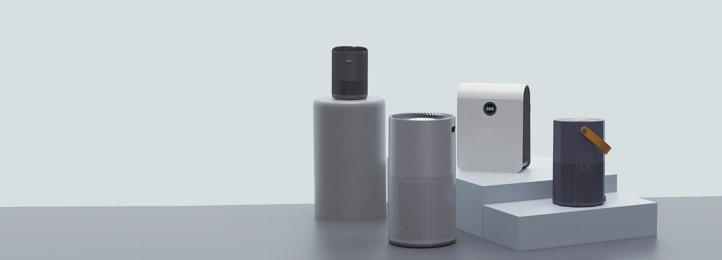 Comefresh 最佳空气净化器清洁器智能空气过滤器带定时器适用于家庭客厅办公室