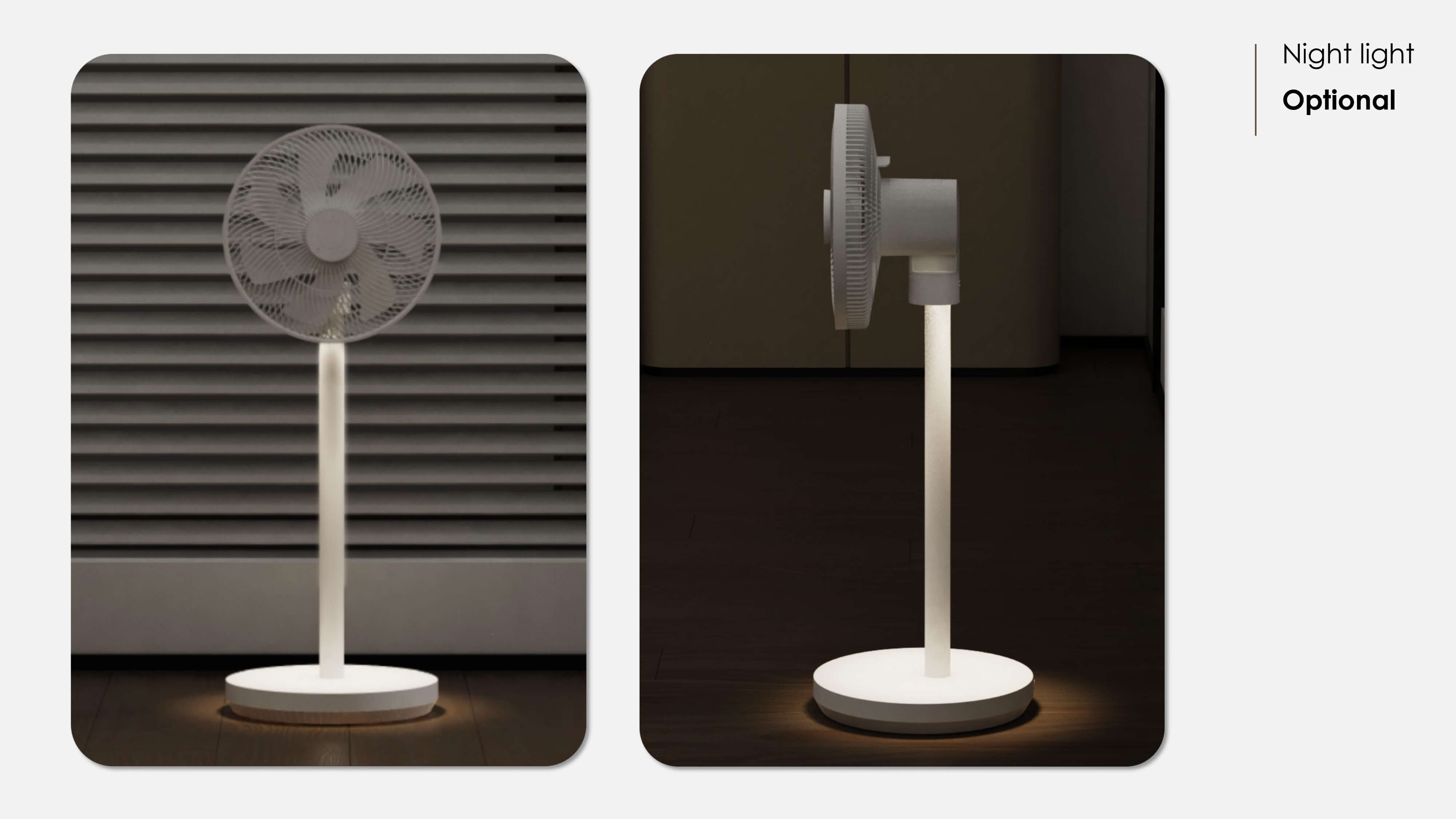 Comefresh Pedestal Standing Fan Energy Efficient BLDC Fan Floor Fan with Remote