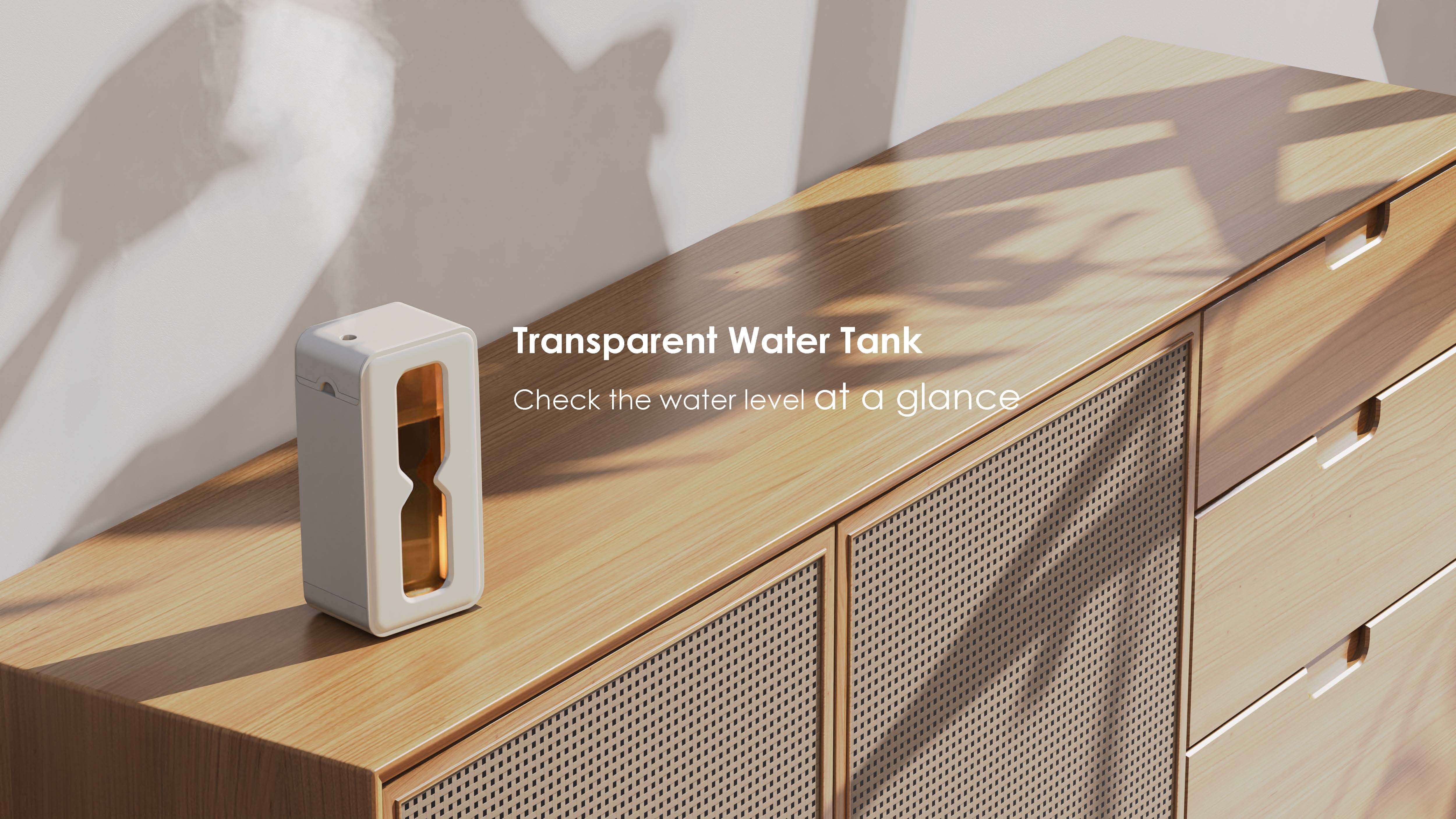 Comefresh Portable Humidifier for Home Quiet Ultrasonic Humidifier with Type-C Nightlight CF-2110L