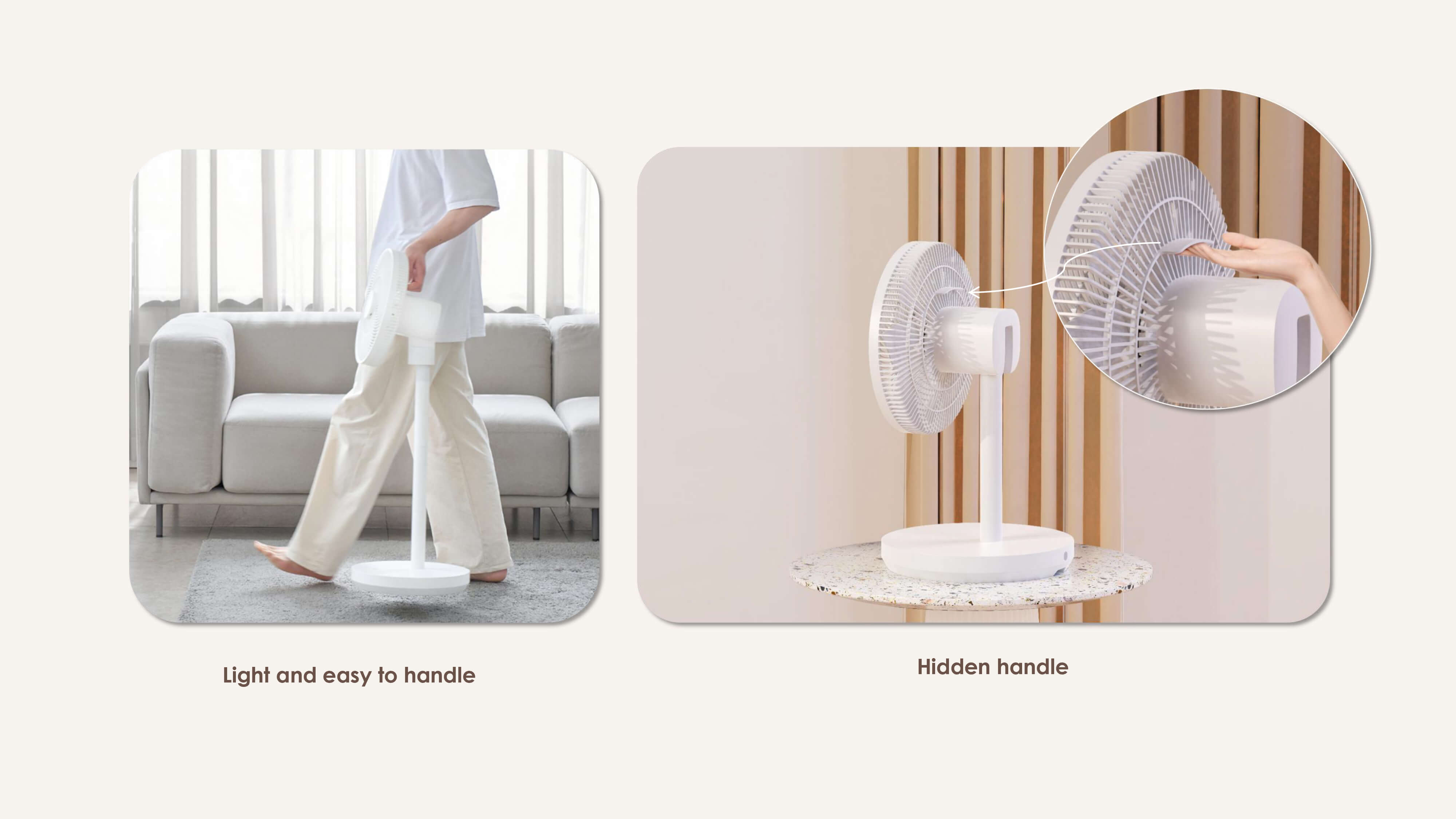 Comefresh Portable Standing Fan for Home Office Pedestal Floor Fan with Remote Timer
