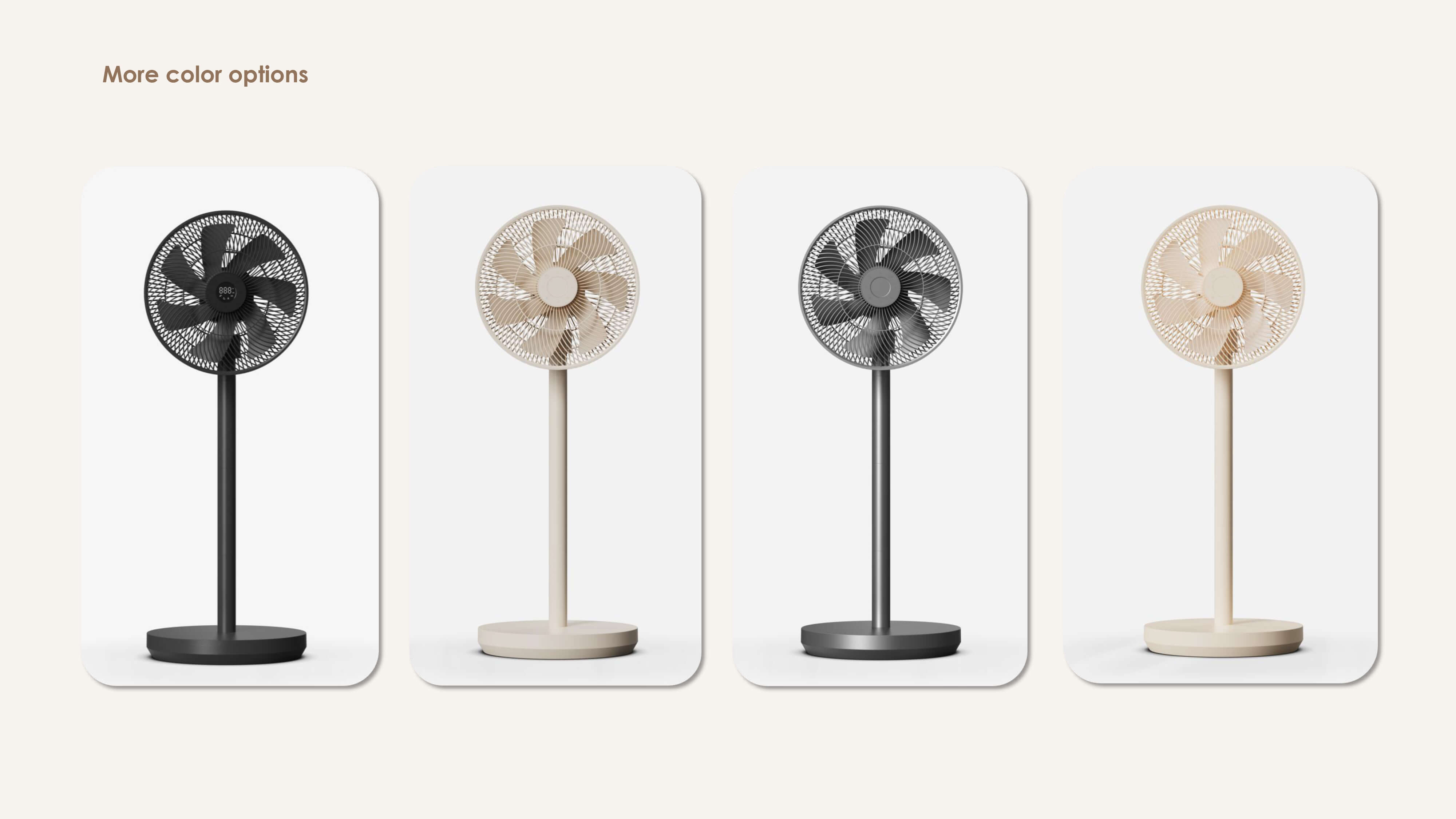 Comefresh Standing Fan Pedestal Floor Fan