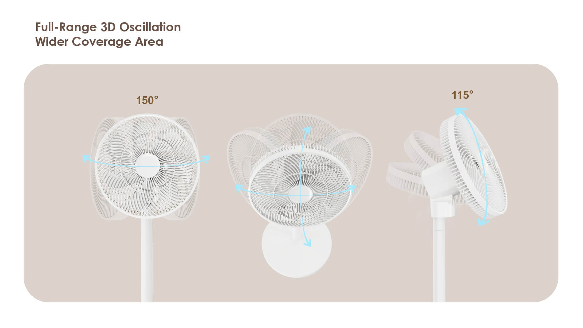 Fan Manufacturer Comefresh Best Standing Fan Floor Fan with BLDC Motor Pedestal Oscillating Fan with Remote Timer for Home Office