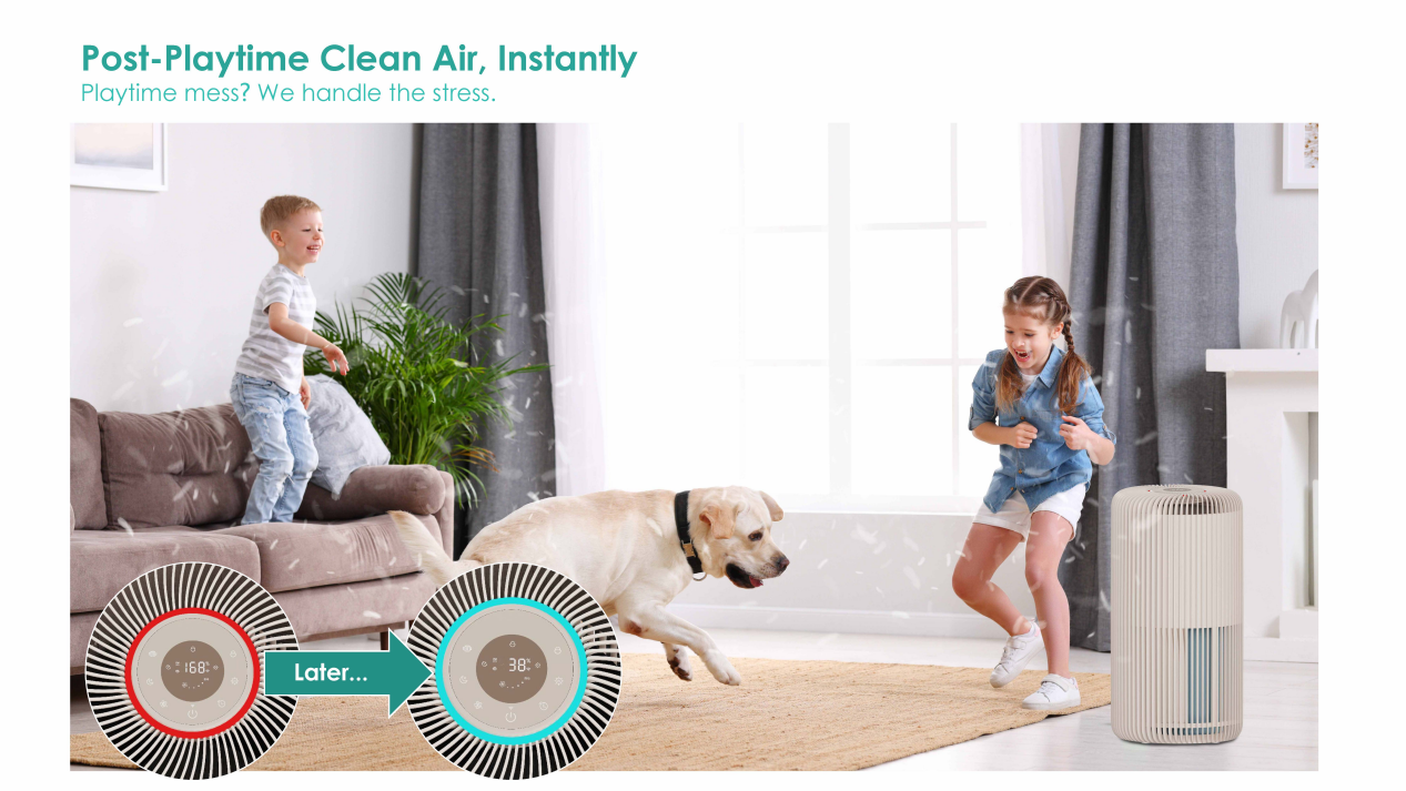 Post-Playtime Clean Air, Instantly