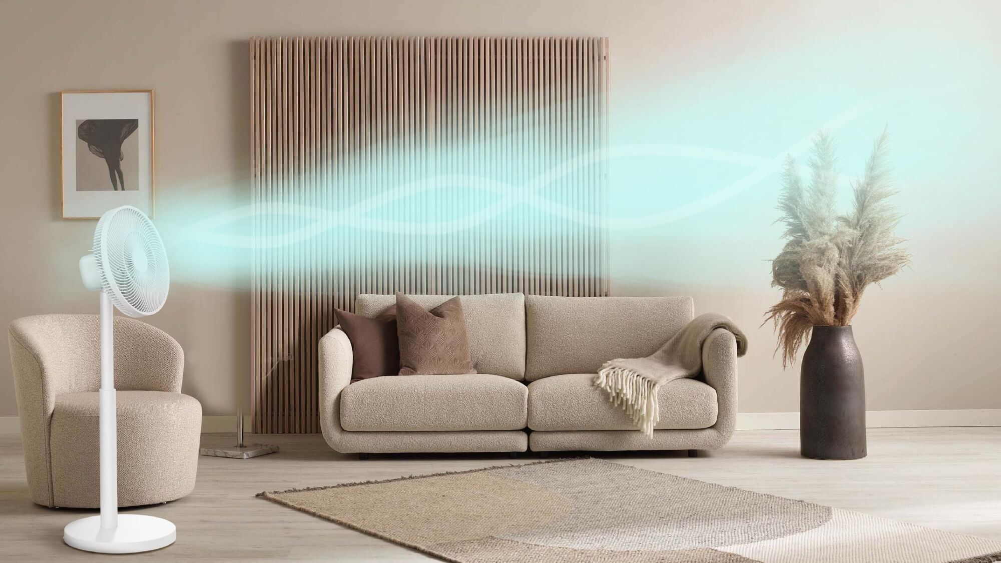 Standing Fan Humidifier Manufacturer  for Bedroom Quiet Top Fill Humidifier Diffuser with Touch Screen for Home Office