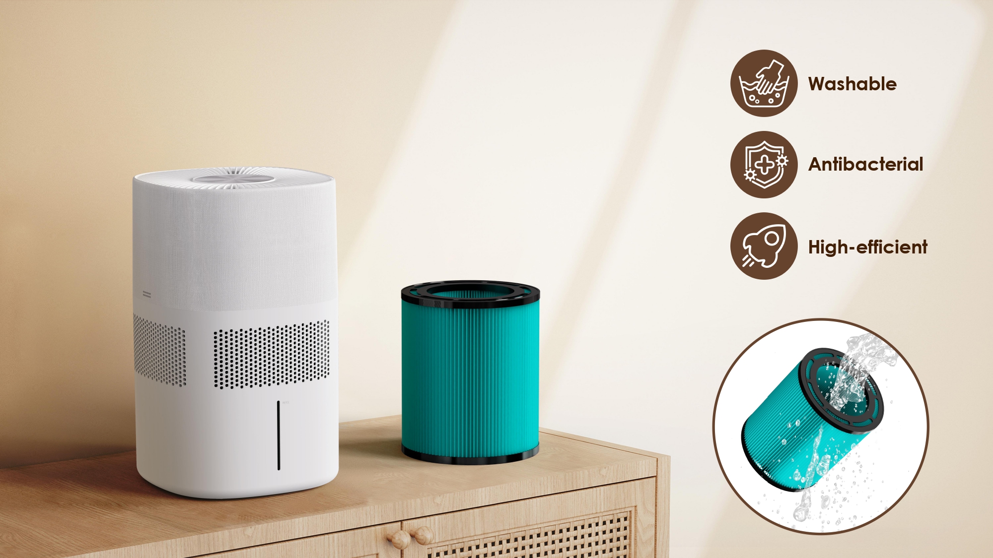 evaporative-humidifier-supplier-quiet-top-fill-humidifier-for-home-bedroom